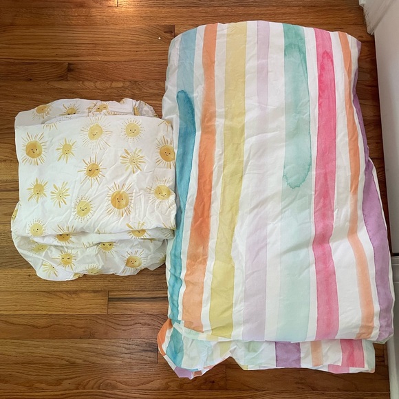 Pottery Barn 5-piece twin bedding